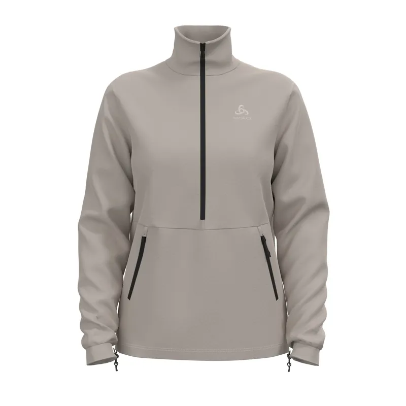 2024 Odlo Ascent 365 Womens fleece midlayer silver